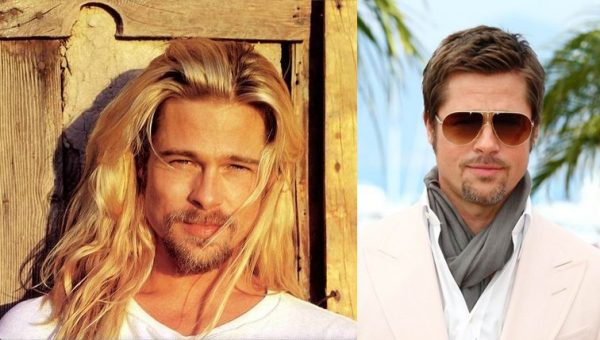 Lelaki-berambut-panjang-Brad-Pitt
