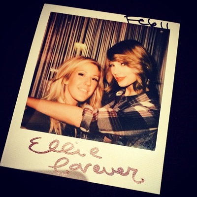 Elie Goulding & Taylor Swift2