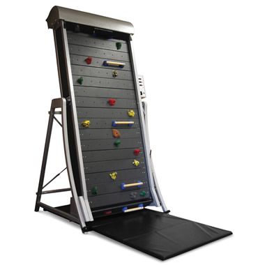 climbing wall treadmill hammacher.com