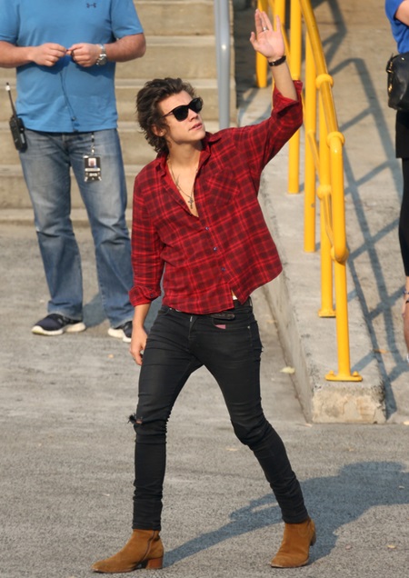 EXCLUSIVE TO INF. ALL-ROUNDER. October 25, 2013: Harry Styles waves to fans as he arrives at All phones Arena in Sydney, Australia Mandatory Credit: INFphoto.com Ref: infausy-10/17|sp|EXCLUSIVE TO INF. ALL-ROUNDER.