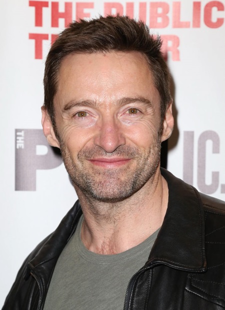 Hugh Jackman attends the Opening Night Celebration of 'Grounded' at the The Public Theatre on April 24, 2015 in New York City. Credit: McBride/face to face