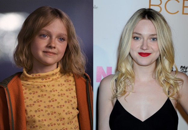 DAKOTA FANNING THEN AND NOW