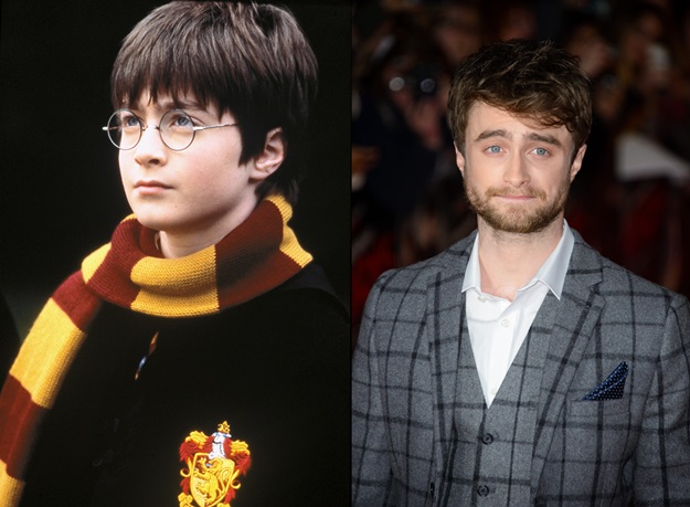 DANIEL RADCLIFF THEN AND NOW
