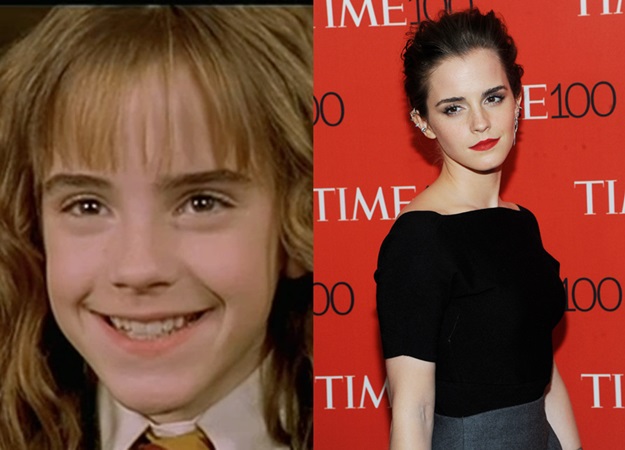 EMMA WATSON THEN AND NOW