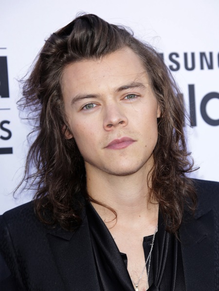 Mandatory Credit: Photo by Jim Smeal/BEImages (2707336bh) Harry Styles Billboard Music Awards arrivals, Las Vegas, America - 17 May 2015