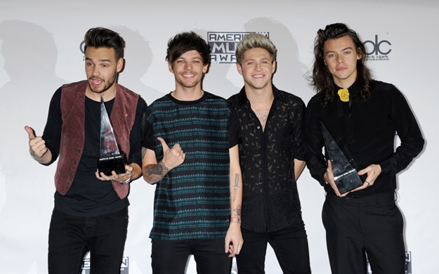 Pictured: One Direction Mandatory Credit © Gilbert Flores/Broadimage 2015 American Music Awards - Press Room 11/22/15, Los Angeles, CA, United States of America Broadimage Newswire Los Angeles 1+ (310) 301-1027 New York 1+ (646) 827-9134 sales@broadimage.com http://www.broadimage.com