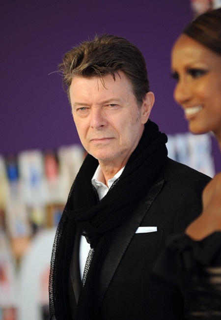 June 7, 2010 - New York, NY, USA - Singer David Bowie and model Iman arriving at the 2010 CFDA Fashion Awards at the Alice Tully Hallin the Lincoln Center on June 7 2010 in New York City (Credit Image: © Kristin Callahan - Acepixs.Com/Ace Pictures via ZUMA Press)