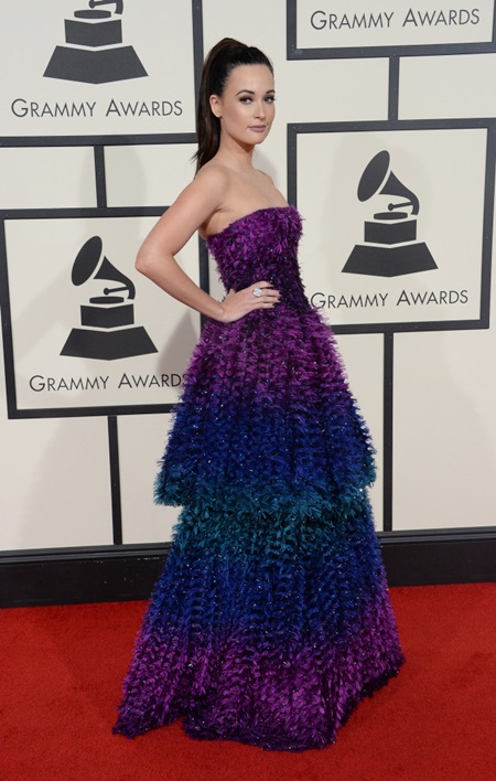Kacey Musgraves arrives for the 58th annual Grammy Awards held at Staples Center in Los Angeles on February 15, 2016. Photo by Jim Ruymen/UPI Photo via Newscom