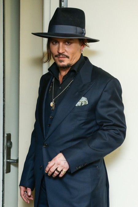 Johnny Depp - 11/1/2015 - Beverly Hills, CA - 2015 HOLLYWOOD FILM AWARDS - PRESS ROOM held at Beverly Hilton Hotel, Beverly Hills, CA. (Photo by John Salangsang/BFA) *** Please Use Credit from Credit Field ***