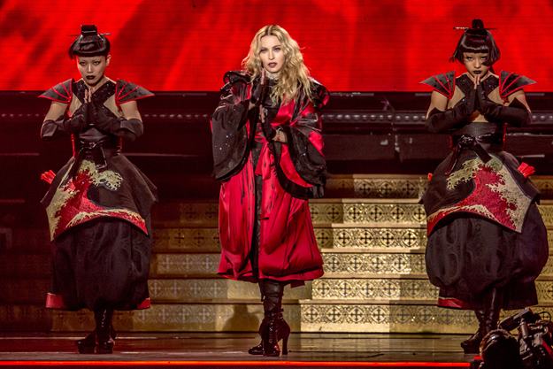 Oct. 1, 2015 - Detroit, Michigan, U.S - MADONNA performing on her Rebel Heart Tour at Joe Louis Arena in Detroit, MI on October 1st 2015 (Credit Image: © Marc Nader via ZUMA Wire)
