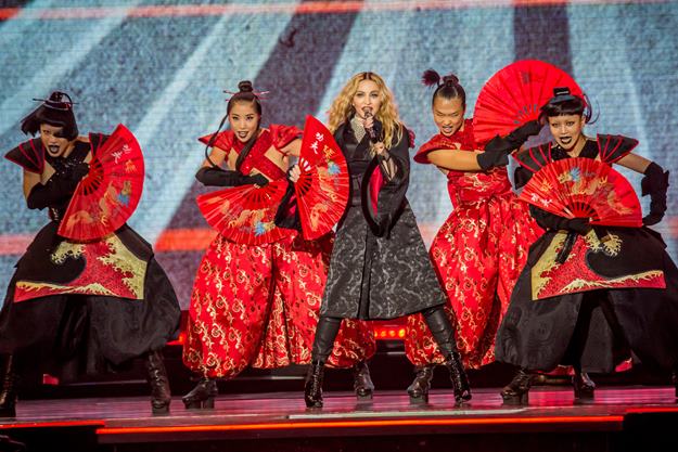 Oct. 1, 2015 - Detroit, Michigan, U.S - MADONNA performing on her Rebel Heart Tour at Joe Louis Arena in Detroit, MI on October 1st 2015 (Credit Image: © Marc Nader via ZUMA Wire)