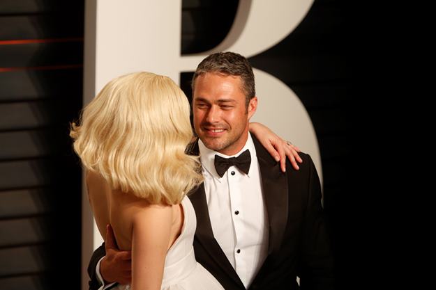 February 28, 2016 - Beverly Hills, California, USA - Lady Gaga and Taylor Kinney attend the Vanity Fair Oscar Party at Wallis Annenberg Center for the Performing Arts in Beverly Hills, Los Angeles, USA, on 28 February 2016. Photo: (Credit: © Globe-ZUMA