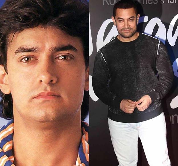 aamir khan then and now