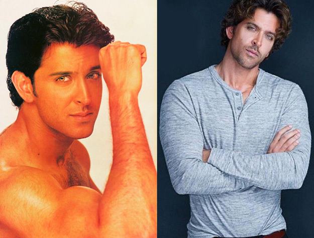 hrithik roshan then and now