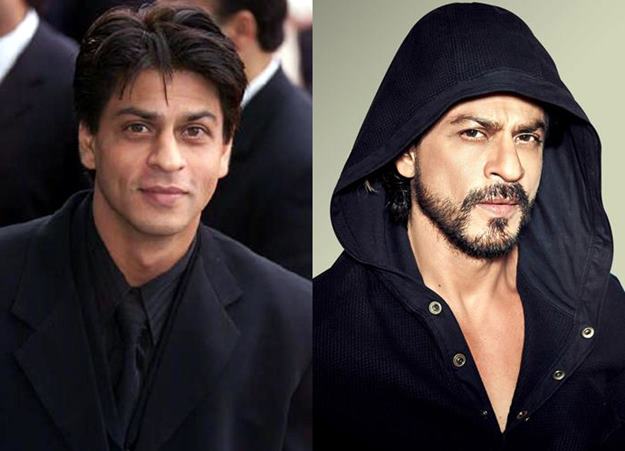 shah rukh khan then and now