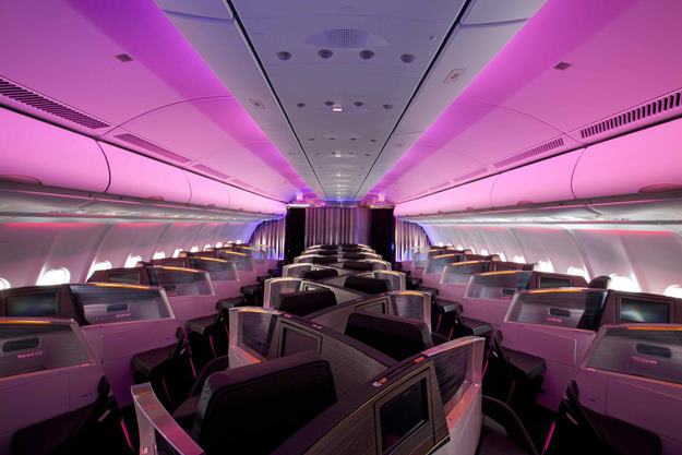 Virgin Atlantic reveals it's new Upper Class cabin with the longest business class bed in the sky