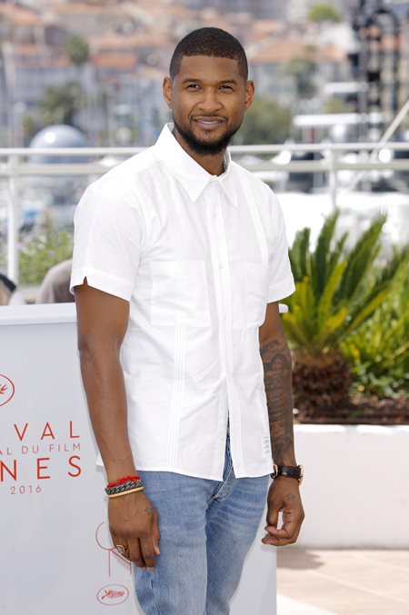 May 16, 2016 - Cannes, Alpes-Maritimes, Frankreich - Usher Raymond at the 'Hands of Stone' photocall during the 69th Cannes Film Festival at the Palais des Festivals on May 16, 2015 (Credit Image: © Future-Image via ZUMA Press)