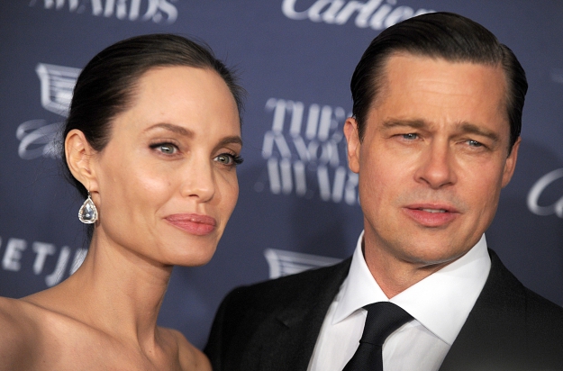 Angelina Jolie and Brad Pitt attend the 2015 WSJ. Magazine Innovator Awards at Museum of Modern Art on November 4, 2015 in New York City.