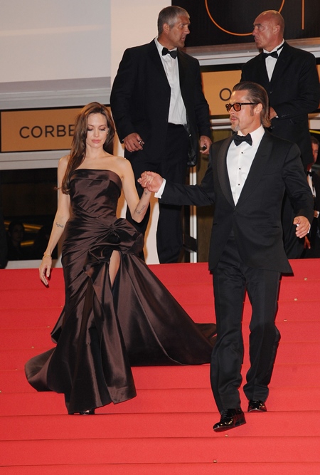 May 17, 2011 - Cannes, UK, United States - 20 September 2016 - Los Angeles, CA - Angelina Jolie Pitt has filed for divorce from Brad Pitt. Jolie Pitt, 41, filed legal docs Monday citing irreconcilable differences. Jolie Pitt requested physical custody of the couple's shared six children Ã Maddox, Pax, Zahara, Shiloh, Vivienne, and Knox Ã asking for Pitt to be granted visitation, citing legal documents. File Photo: 16 May 2011 - Cannes, France - 'The Tree of Life' Premiere - 64th Annual Cannes Film Festival held at the Palais des Festival. Photo Credit: Mark Chilton/Richfoto/AdMedia (Credit Image: © Mark Chilton/AdMedia via ZUMA Wire)