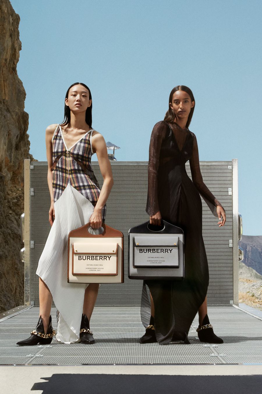 Burberry fall 2020 kempen fesyen baharu 