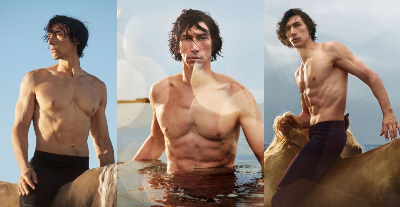 Adam driver Burberry