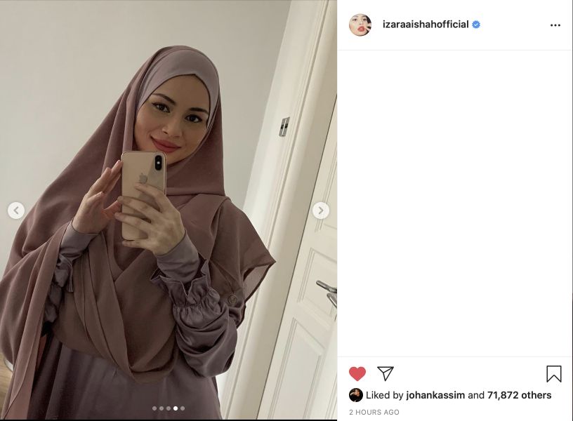 Izara Aishah, Siti Elizad dan Betty Rahmad Kini Berhijab