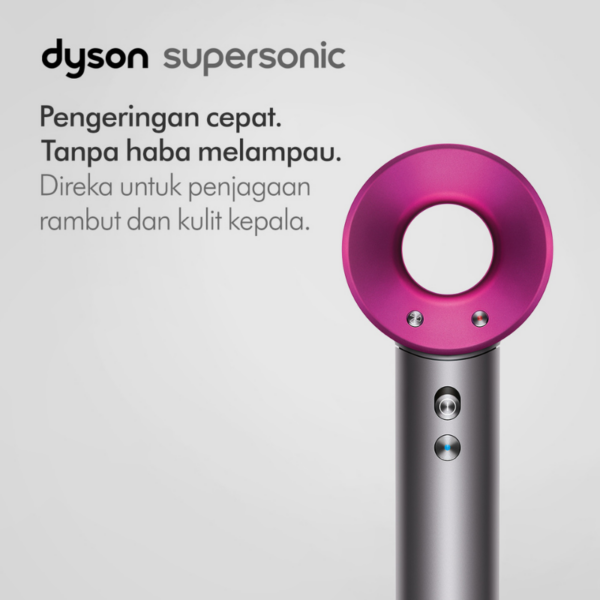 Dyson Supersonic Membelai Kulit Kepala Wanita Berhijab