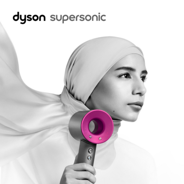 Dyson Supersonic Membelai Kulit Kepala Wanita Berhijab