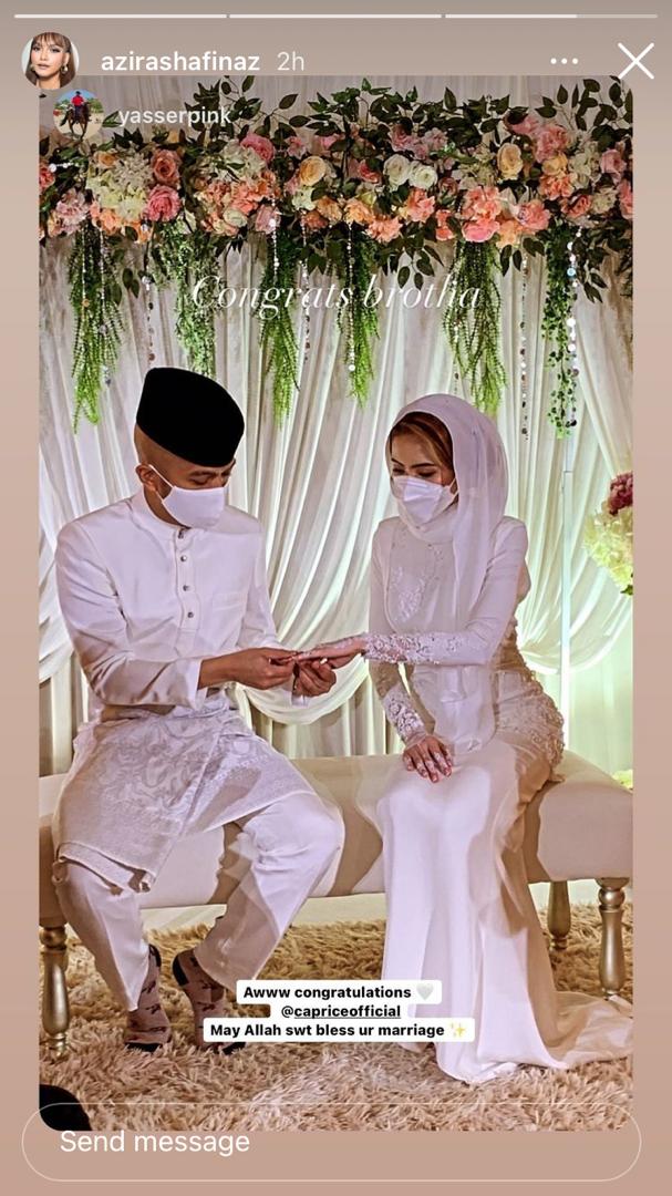 Buat Kejutan, Caprice Selamat Bernikah Dengan Gadis Negeri Cik Siti Wan Kembang