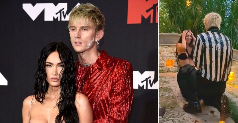 Megan Fox & Machine Gun Kelly Rai Pertunangan Dengan Ritual Pelik