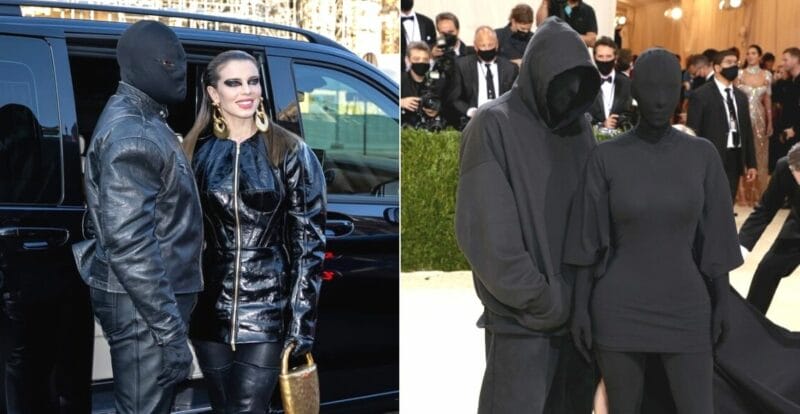 Kanye West & Julia Fox Dituduh Meniru Gaya Met Gala Kim Kardashian