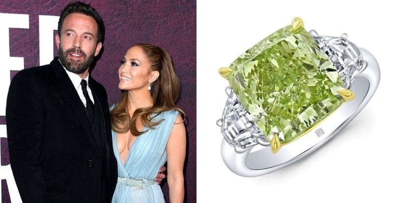 Makna Di Sebalik Cincin Pertunangan Berlian Hijau Jennifer Lopez
