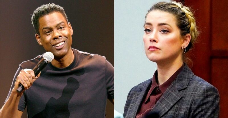 Chris Rock Jadikan Amber Heard Sebagai Bahan Jenaka