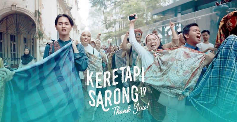 Keretapi Sarong Kembali Dengan Tema Fesyen Retro