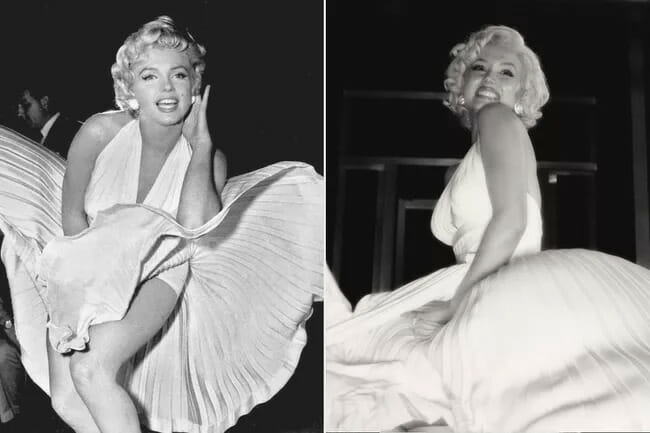 Tujuh Foto Ana de Armas Mirip Marilyn Monroe dalam 'Blonde' Netflix