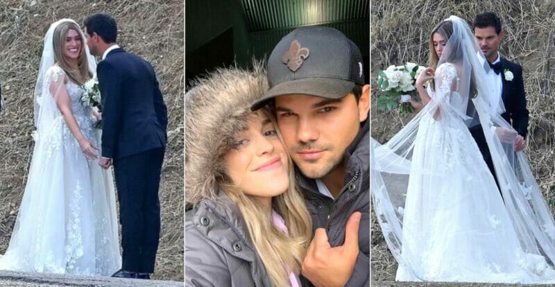 Taylor Lautner & Taylor Dome Disatukan Dalam Majlis Perkahwinan Intim