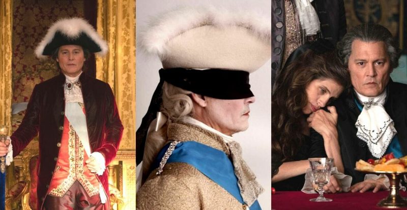 Johnny Depp Sebagai Raja Louis XV Dalam Jeanne Du Barry