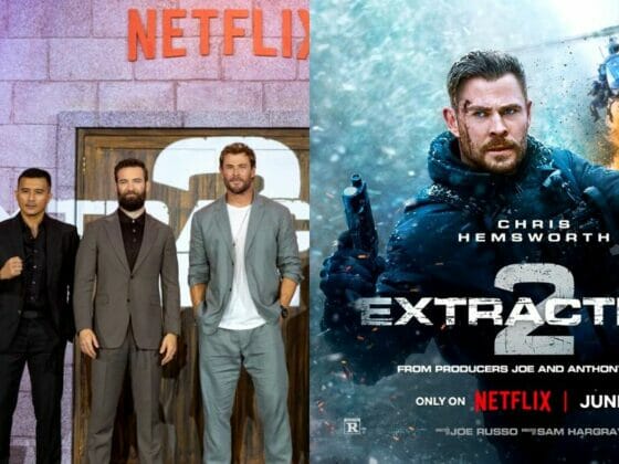 Bergambar Bersama Chris Hemsworth, Aaron Aziz & Iedil Putra Bintangi Extraction 2?