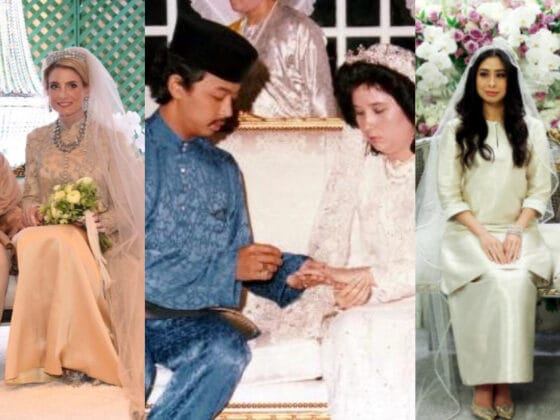 5 Gaun Ikonik Perkahwinan Kerabat Di-Raja Malaysia